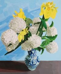 꽃과 화병 Flowers in a vase-24 by Seokmee NOH contemporary artwork painting