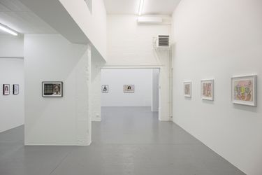Exhibition view: Group Exhibition, Works on Paper, Zeno X Gallery, Antwerp (19 April–24 June 2023). Courtesy Zeno X Gallery. Photo: Peter Cox.