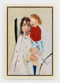 Assia and Frieda by Chantal Joffe contemporary artwork painting