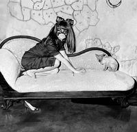 Selma Blair and Sphinx by Roger Ballen contemporary artwork photography
