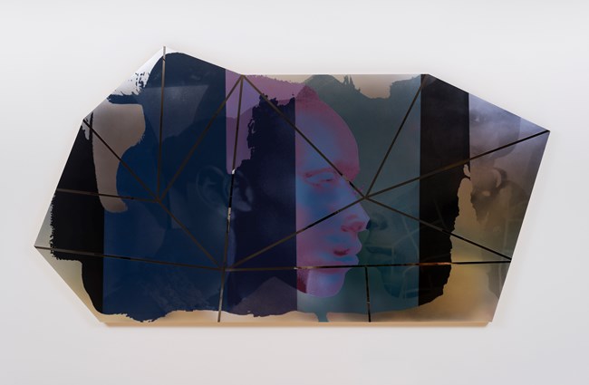 Naomi Sims by Mickalene Thomas contemporary artwork