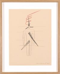 Study for Energy Body (2) by Marina Abramović contemporary artwork works on paper, drawing