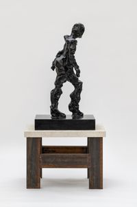 Striding Youth by Kevin Francis Gray contemporary artwork sculpture
