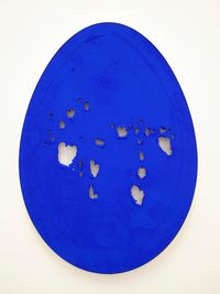 Holy Egg (Blue) by Gavin Turk contemporary artwork painting