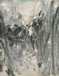Evocations B by Chu Teh-Chun contemporary artwork painting, works on paper