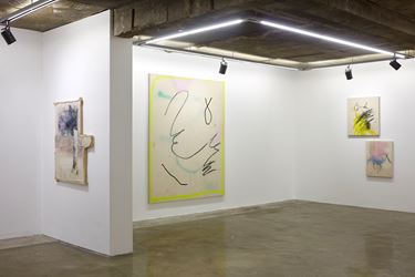 Exhibition view: Jenny Brosinski, Catch me if you can, CHOI&LAGER Gallery, Seoul (20 February–27 March 2019). Courtesy CHOI&LAGER Gallery.