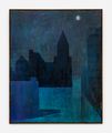 Milky Way over flooded city by Dylan Kraus contemporary artwork 3