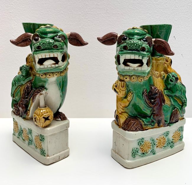 Pair of Fo-Dogs by Unbekannt contemporary artwork