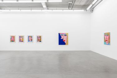 Exhibition view: Brian Calvin, More, Almine Rech, Brussels (27 Aril–28 May 2022). Courtesy Almine Rech. 