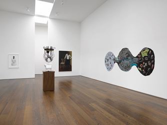 Exhibition view: Group Exhibition, Rock My Soul, Victoria Miro, Wharf Road, London (2 October–2 November 2019). © The artists. Courtesy the artists and Victoria Miro.