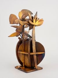 Lechuza Flowers by Thomas Houseago contemporary artwork sculpture