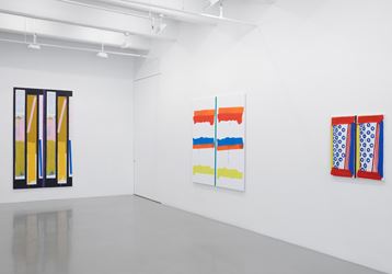 Installation view of Bernard Piffaretti at Lisson Gallery, New York, 13 September - 19 October 2019. Courtesy Lisson Gallery.