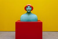 Bust by Nicolas Party contemporary artwork sculpture