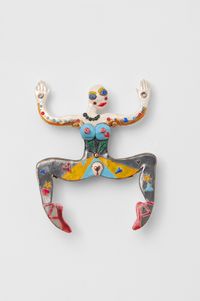 Porcelain Dancer 1 by Rose English contemporary artwork sculpture