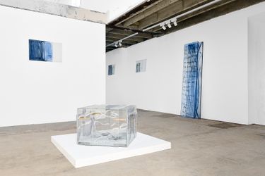 Exhibition view: Catherine Bolle, Eaux Nomades, 2021, Lausanne (10 September–23 October 2021). Courtesy Fabienne Levy.