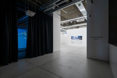 Installation view from Against the current by Ari Marcopoulos