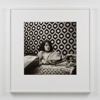 Fran Lebowitz (at Home in Morristown) by Peter Hujar contemporary artwork photography