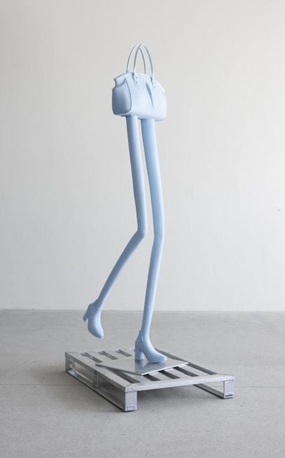Step (Taschenskulpturen) by Erwin Wurm contemporary artwork