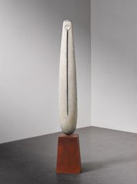 Pierre au firmament by Yves Dana contemporary artwork sculpture