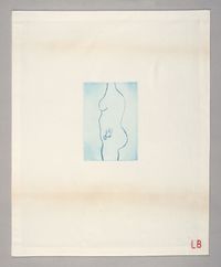 Desire from the series Self Portrait by Louise Bourgeois contemporary artwork print, textile