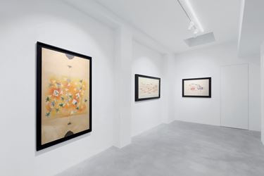 Exhibition view: Alighiero  Boetti, Alighiero Boetti. The Fantastic World, Dep Art Gallery, Milan (28 February–26 May 2018). Courtesy Dep Art Gallery.