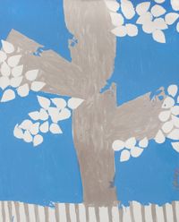 Tree by Knox Martin contemporary artwork painting, works on paper