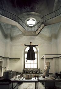 The Levitation of Saint Therese by Marina Abramović contemporary artwork moving image