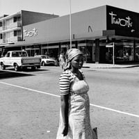 On the corner of Commissioner and Eloff Streets by David Goldblatt contemporary artwork photography