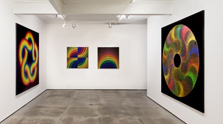 Exhibition view: Julio Le Parc, obras recentes, Galeria Nara Roesler, Rio de Janeiro (25 September–14 November 2018). Courtesy Galeria Nara Roesler.