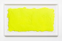 Yellow on Two Vinyls by Shinro Ohtake contemporary artwork mixed media
