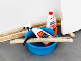 Untitled (Door with cleaning supplies) by Peter Fischli / David Weiss contemporary artwork 2