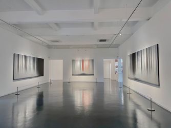 Exhibition view: Hiroshi Senju, Between Movement and Stillness, Sundaram Tagore Gallery, Singapore (8 March–27 April 2024). Courtesy Sundaram Tagore Gallery.