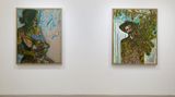 Contemporary art exhibition, Billy Childish, edge of the forest at Lehmann Maupin, Hong Kong, SAR, China