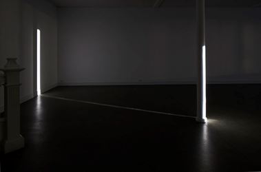 Exhibition view: Daniel von Sturmer, Electric Light (facts/figures/starkwhite) (2017). Courtesy Starkwhite.