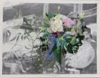 Thounds Flowers by Kei Takemura contemporary artwork works on paper, print, textile