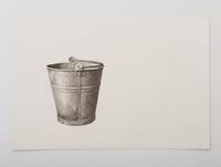 Still thinking 1 (Bucket III) by Frances Richardson contemporary artwork painting, works on paper, drawing