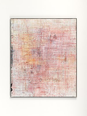 TBC - small grids by Mandy El-Sayegh contemporary artwork mixed media