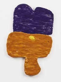 Pansies by Rose Wylie contemporary artwork ceramics