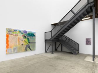 Exhibition view: Group Exhibition, Fifteen Painters, Andrew Kreps Gallery, New York (2 April–8 May 2021). Courtesy Andrew Kreps Gallery. Courtesy Andrew Kreps Gallery, New York. Photo: Dan Bradica.