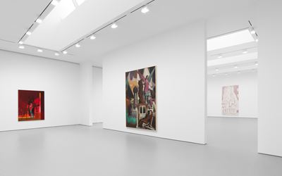 Exhibition view: Group Exhibition, David Zwirner: 25 Years, David Zwirner, 19th Street, New York (13 January–17 February 2018). Courtesy David Zwirner, New York.