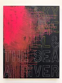 The Sea, A River by Kristin Bauer contemporary artwork painting