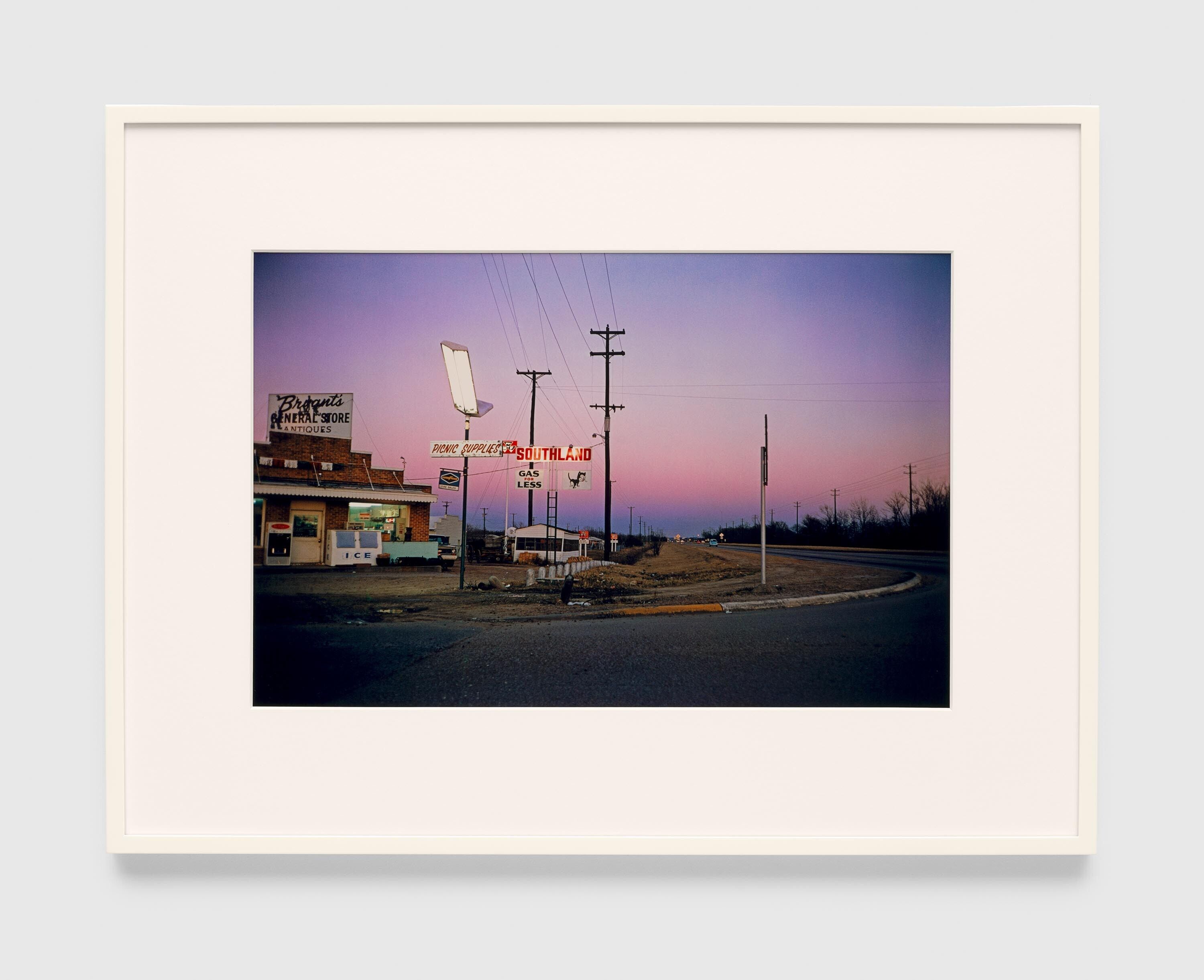 Untitled, 1973 by William Eggleston, Dye transfer print, 50.8 x