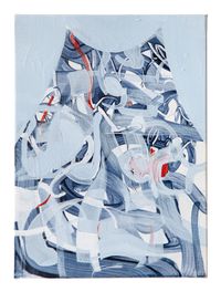 Entwined 2 by Gaurav Gupta contemporary artwork painting, works on paper