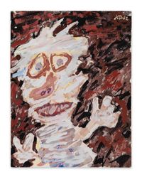 Personnage (buste) by Jean Dubuffet contemporary artwork works on paper