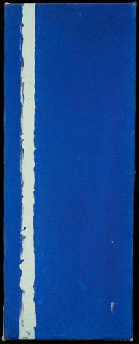 Untitled 1, 1955 by Barnett Newman contemporary artwork painting, works on paper