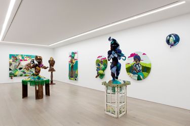 Exhibition view: Trevon Latin, Trinket Eater, Perrotin, New York (17 June–13 August 2021). Courtesy the artist and Perrotin. Photo: Guillaume Ziccarelli.