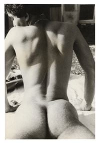 Portrait of Young Man (back) by Alvin Baltrop contemporary artwork photography
