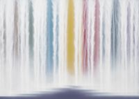 Waterfall on Colors by Hiroshi Senju contemporary artwork painting