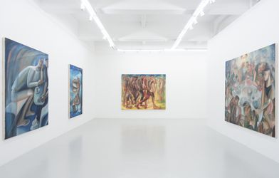 Exhibition view: Alvin Ong, Binge Watch, Yavuz Gallery, Singapore (14 January–9 February 2022). Courtesy Yavuz Gallery. 