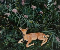 Invasive Species by Melora Kuhn contemporary artwork painting
